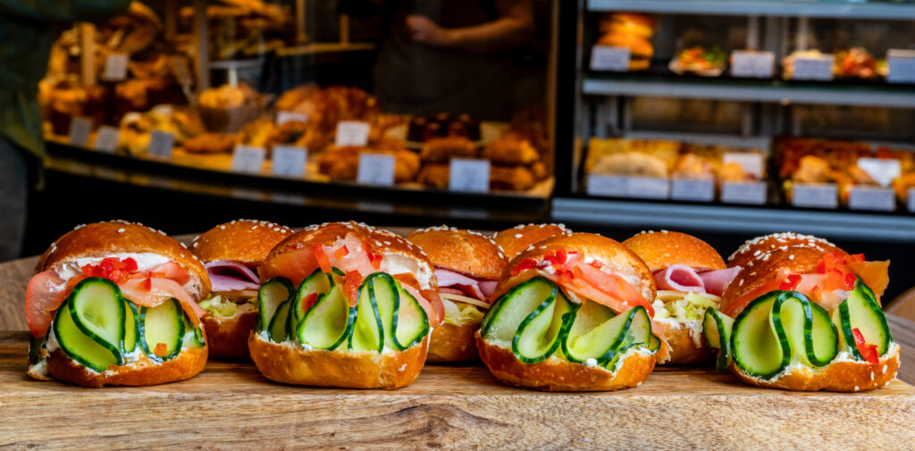 12 Buns Saumon fumé