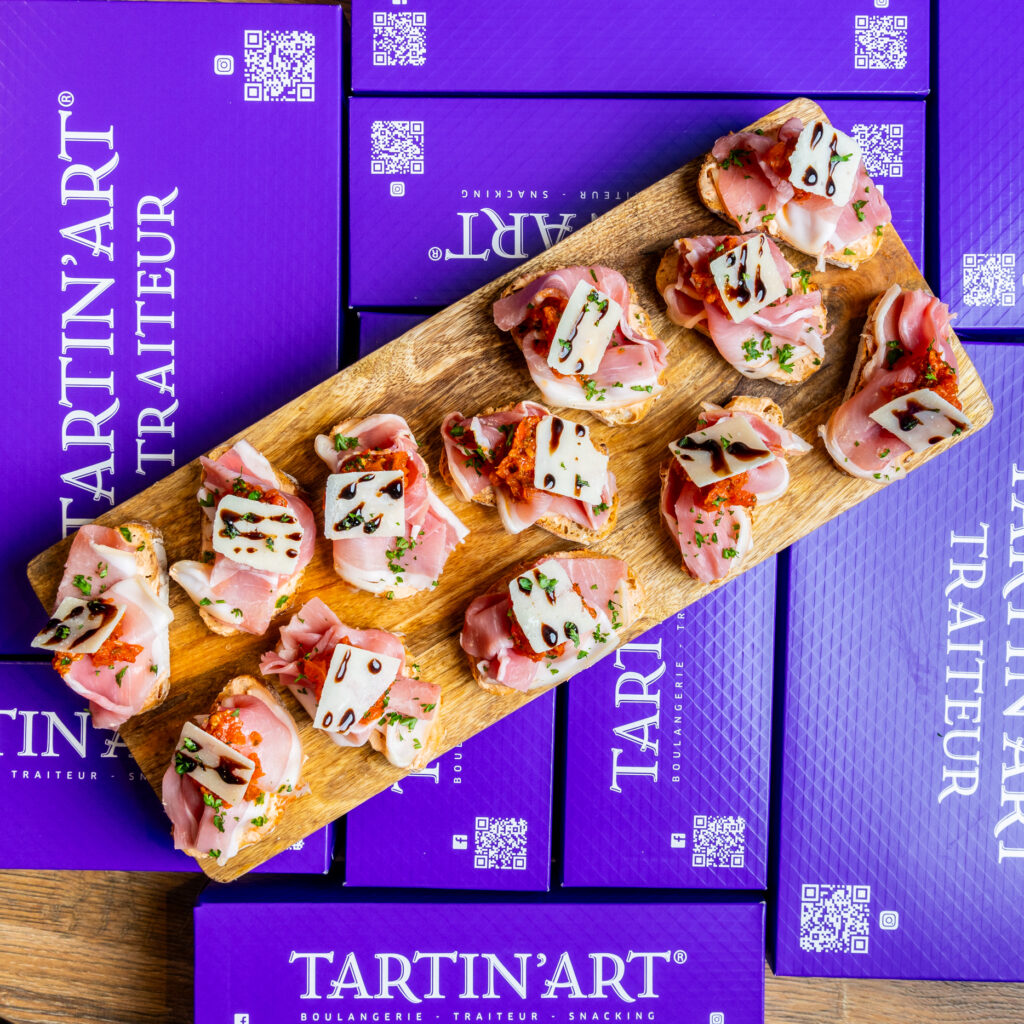 12 Tartines Jambon sec