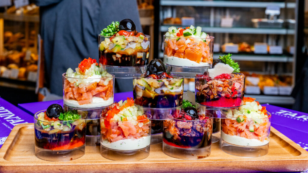 Plateau de 12 Verrines salées