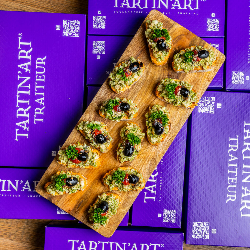 12 Tartines Poulet rôti